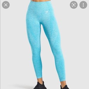 Blue marl gymshark vital seamless legging